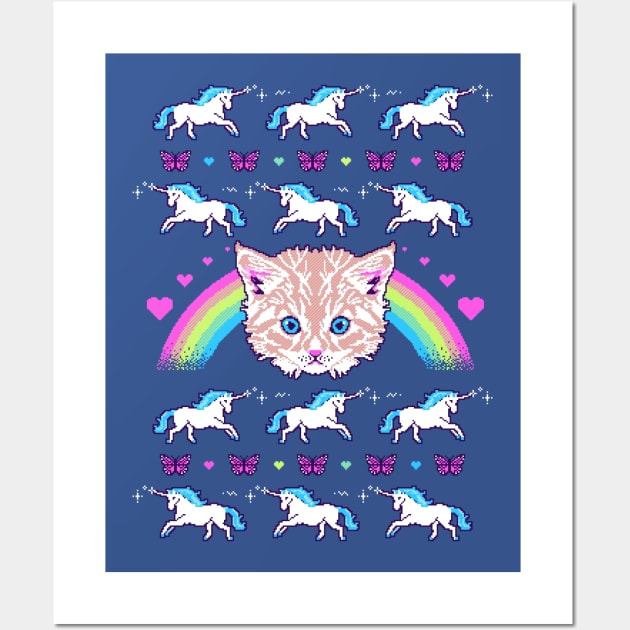 Most Meowgical Sweater Wall Art by Hillary White Rabbit